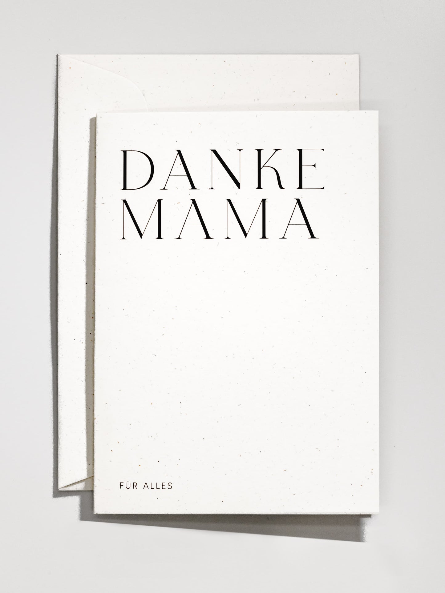Karte zu Muttertag mit «Danke Mama für alles» | Studio Wiis