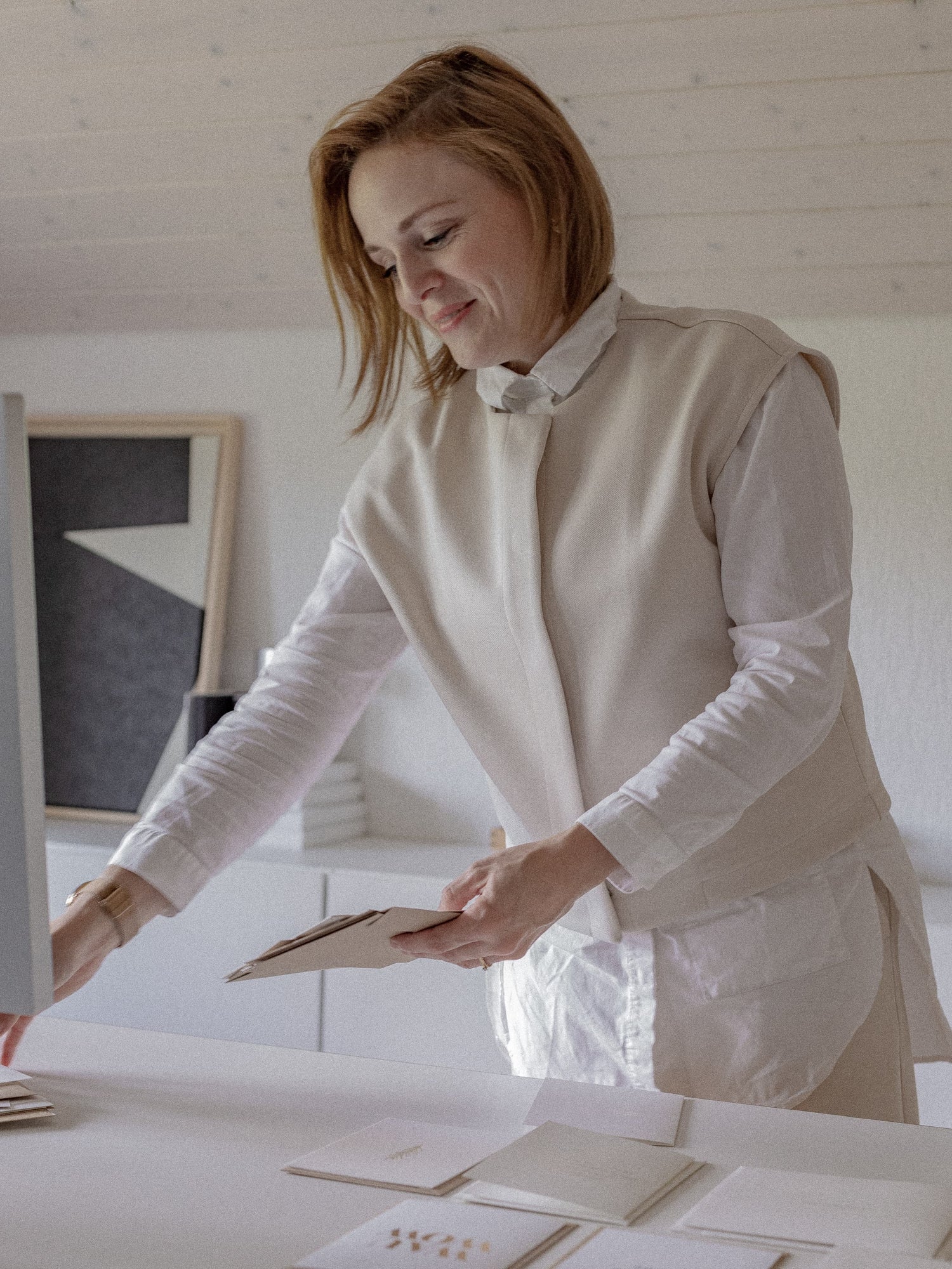 Clara in ihrem Studio in Trogen | Studio Wiis