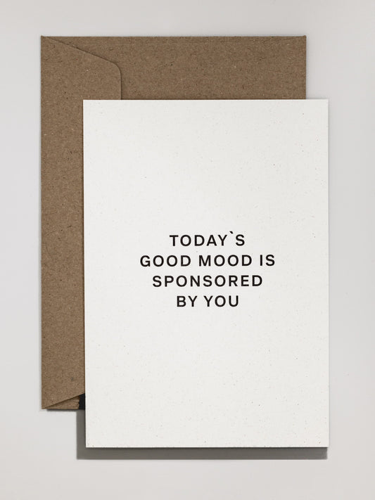 Todays Good Mood is sponsored by you Karte Schweiz | Studio Wiis