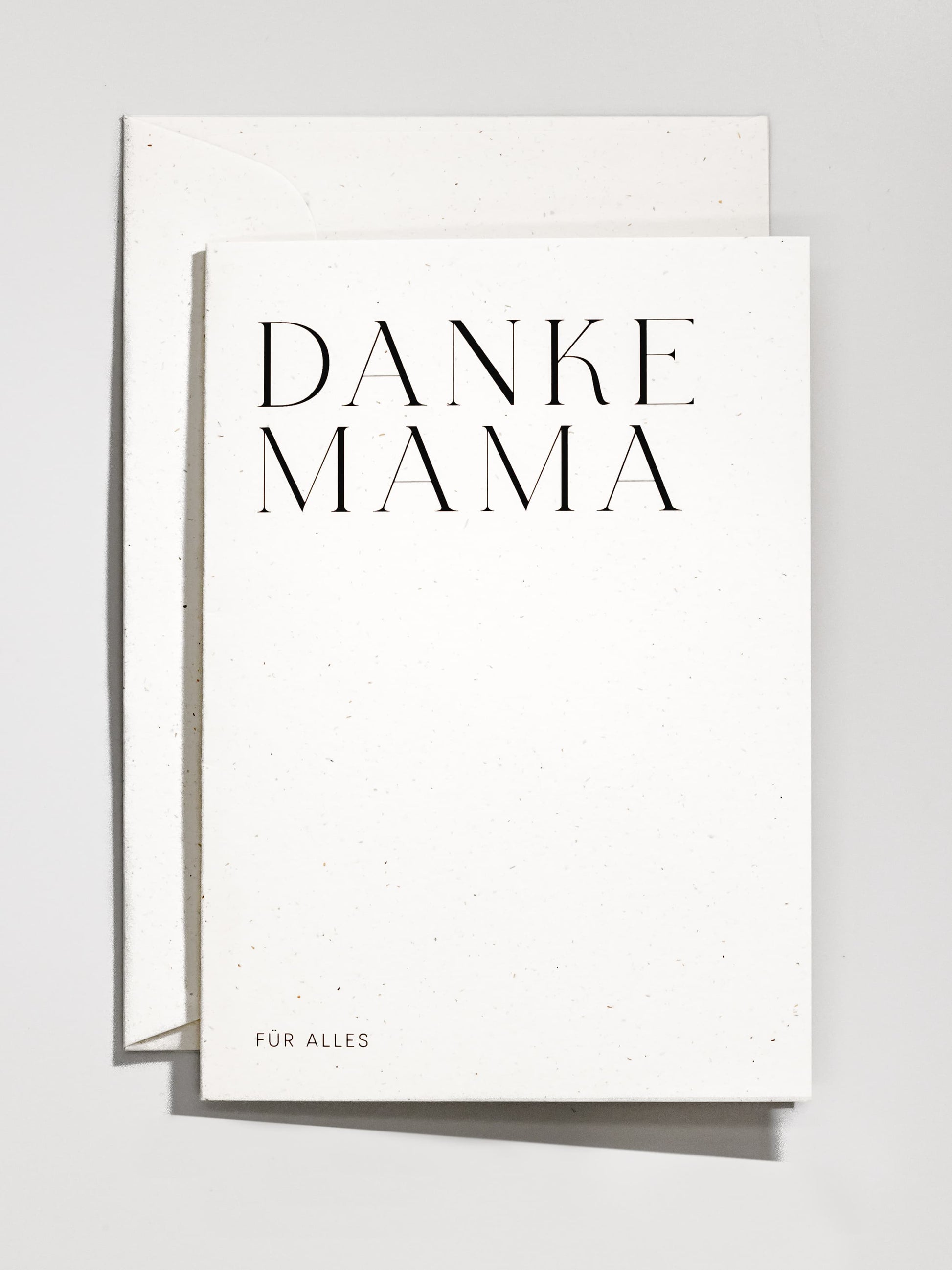 Karte zu Muttertag mit «Danke Mama für alles» | Studio Wiis