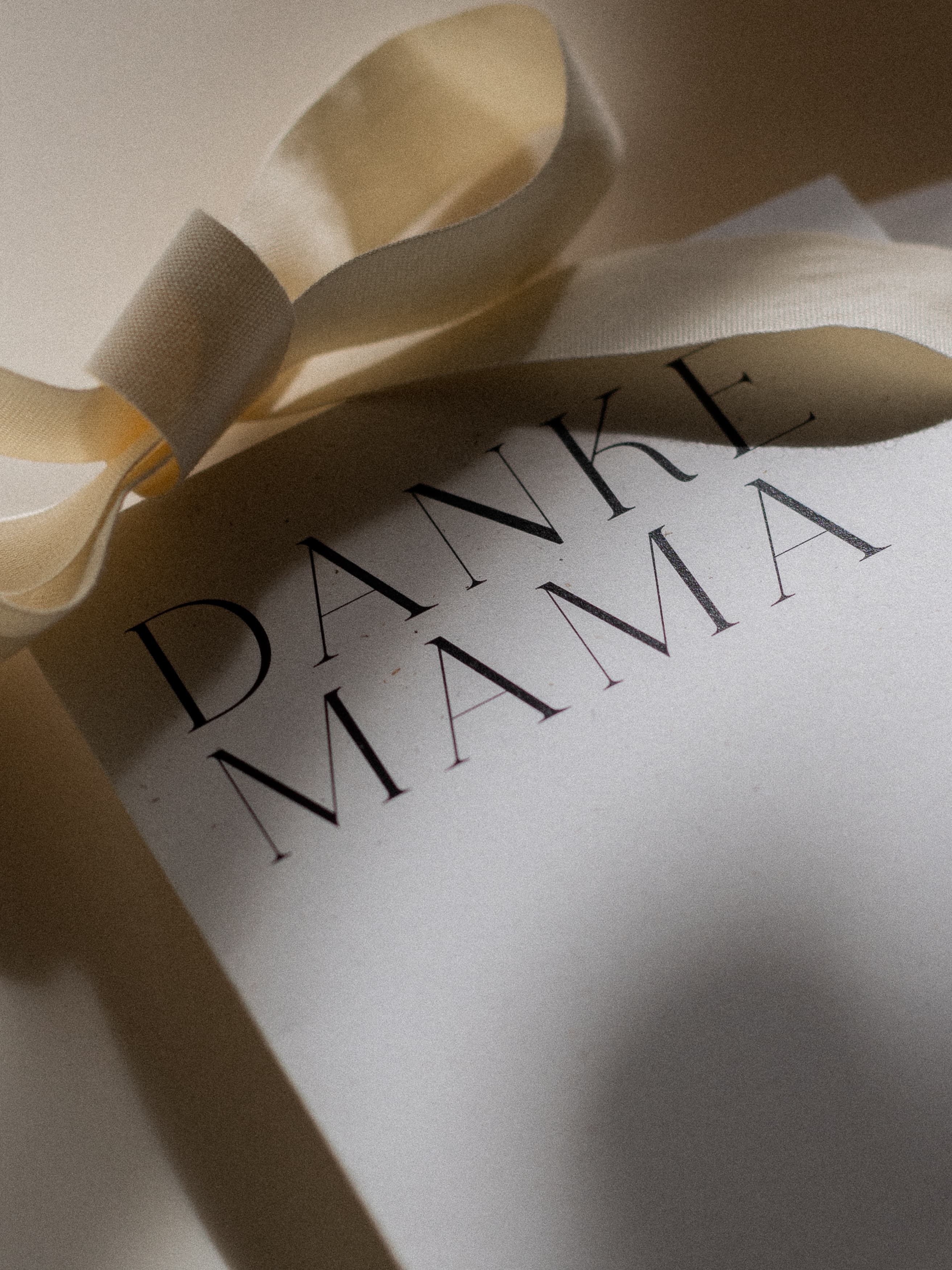 Karte mit Aufschrift Danke Mama für Alles | Studio Wiis