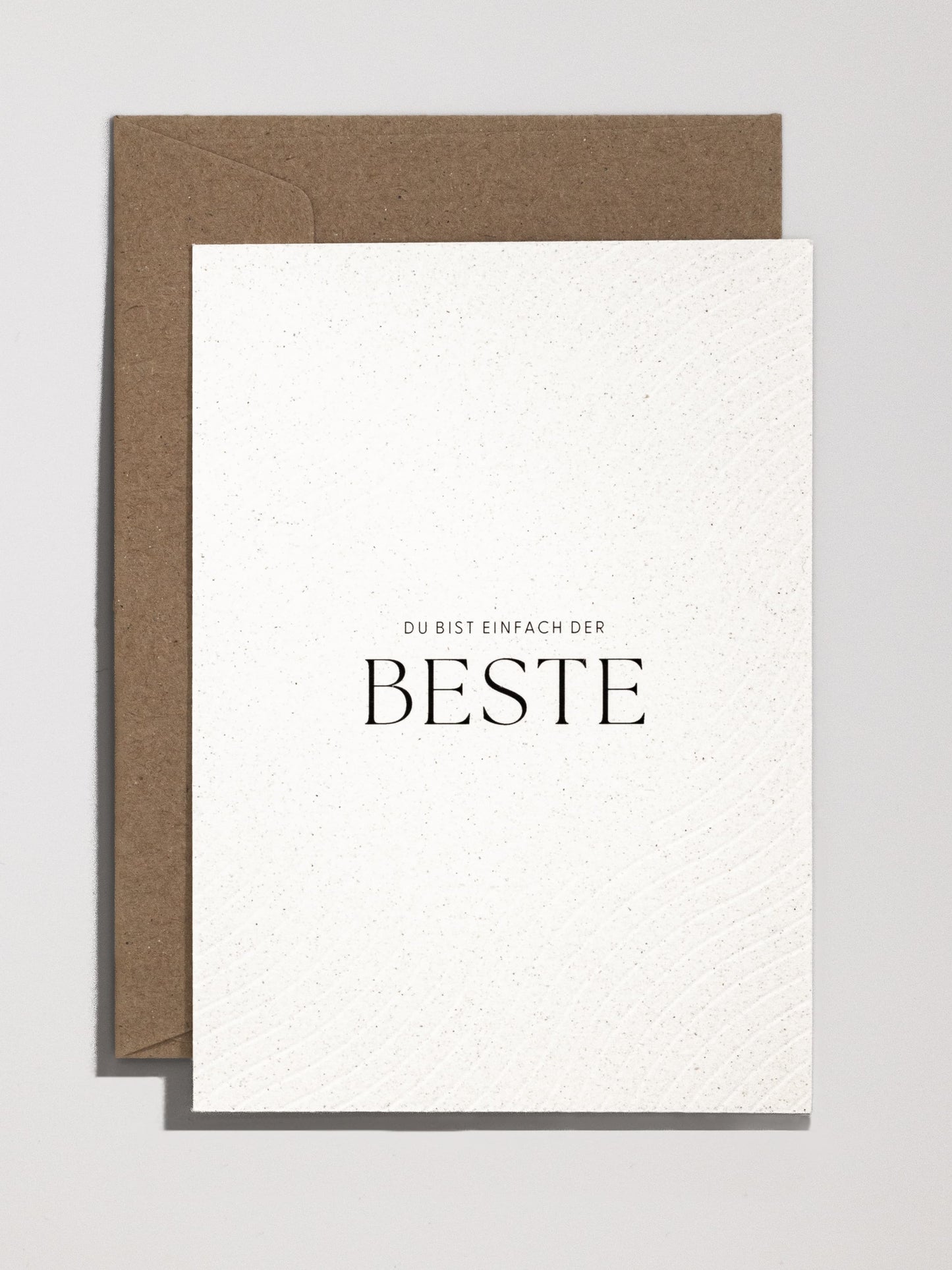 Schlichte Schweizer Papeterie – Du bist einfach der Beste | Studio Wiis