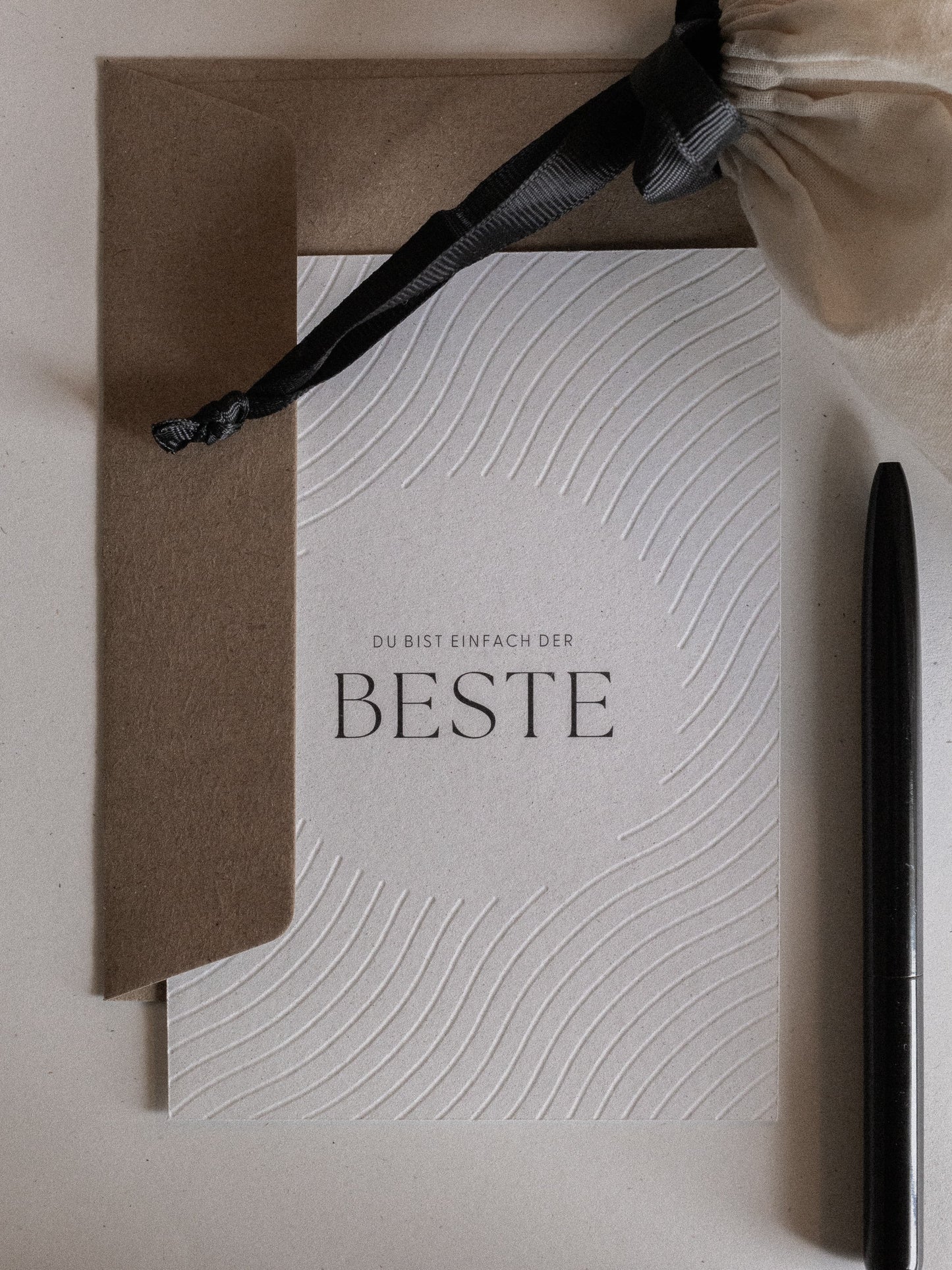 Du bist einfach der Beste Komplimente-Karte | Studio Wiis